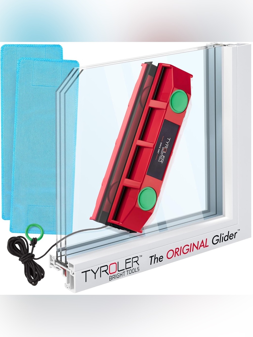 Tyroler Bright Tools D-3 Magnetic Window Cleaner